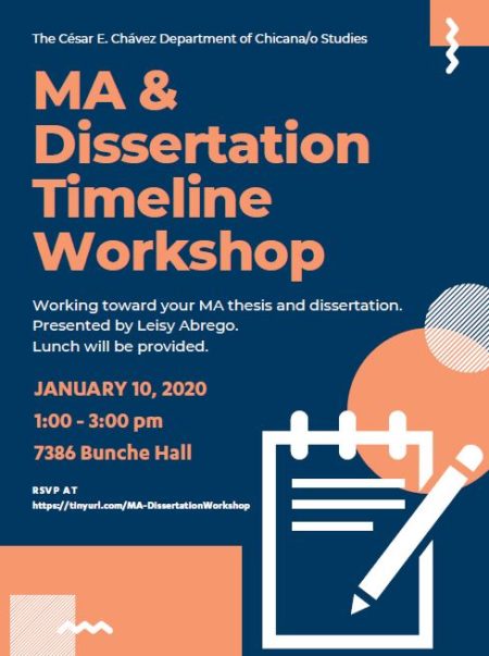 ucla dissertation workshop